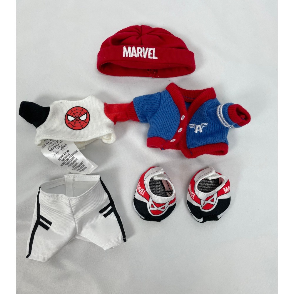 Disney World Nuimos Marvel Spiderman Captain America Jacket Clothes Clothing